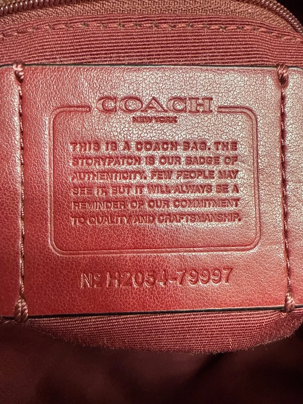 COACH PRAIRIE SATCHEL
